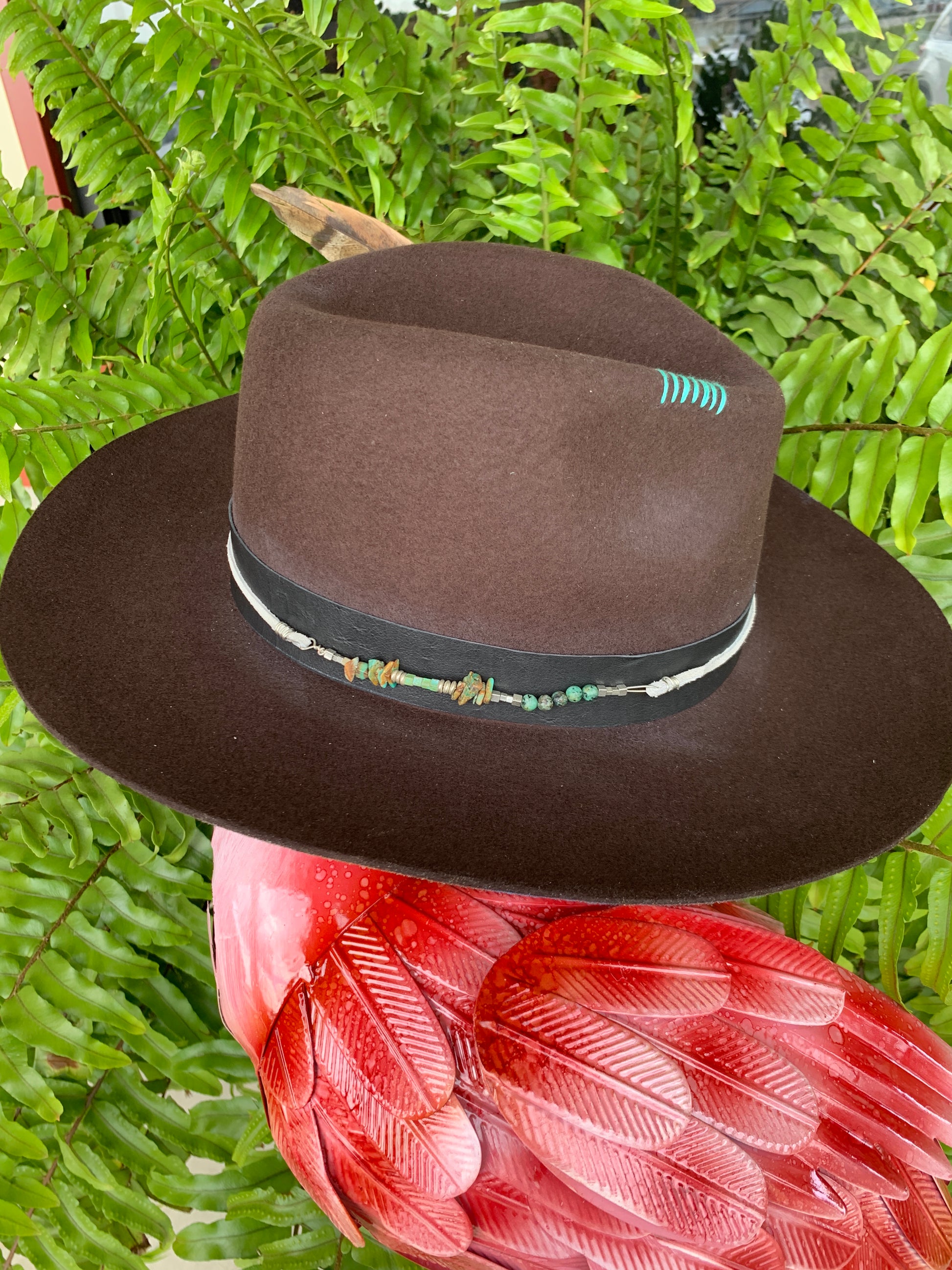 American Hat Makers Woody Cowboy Hat Band - Millbrook Tack